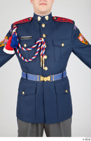  Photos Historical Officer man in uniform 2 Blue jacket Czechoslovakia Officier Uniform badge upper body 0001.jpg